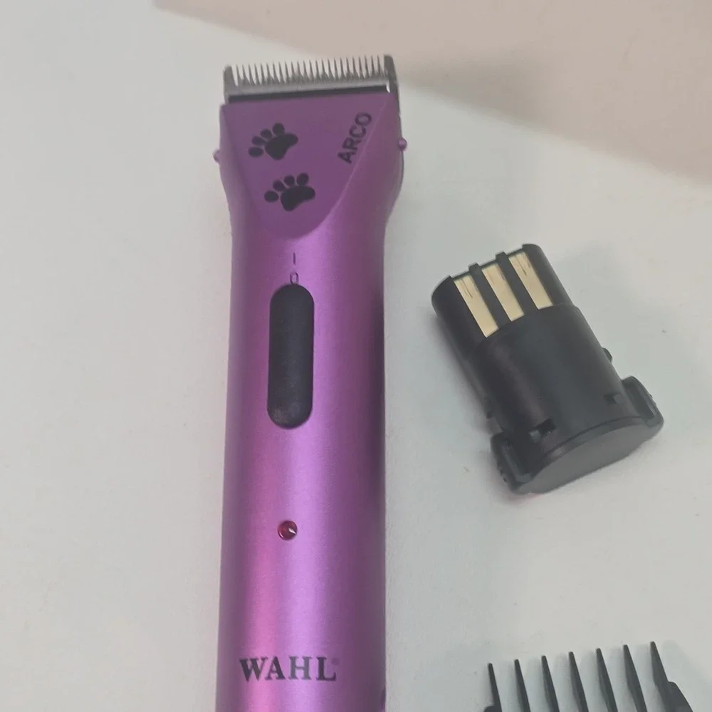 Wahl 8786-1001 Professional Animal Arco Pets Purple Cordless Clipper